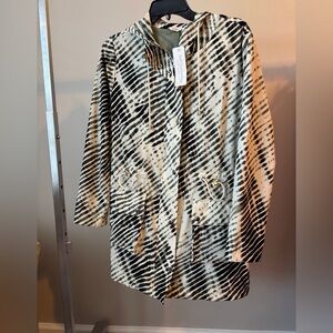 NWT Soft Surroundings rain jacket